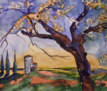 tuscan spring print